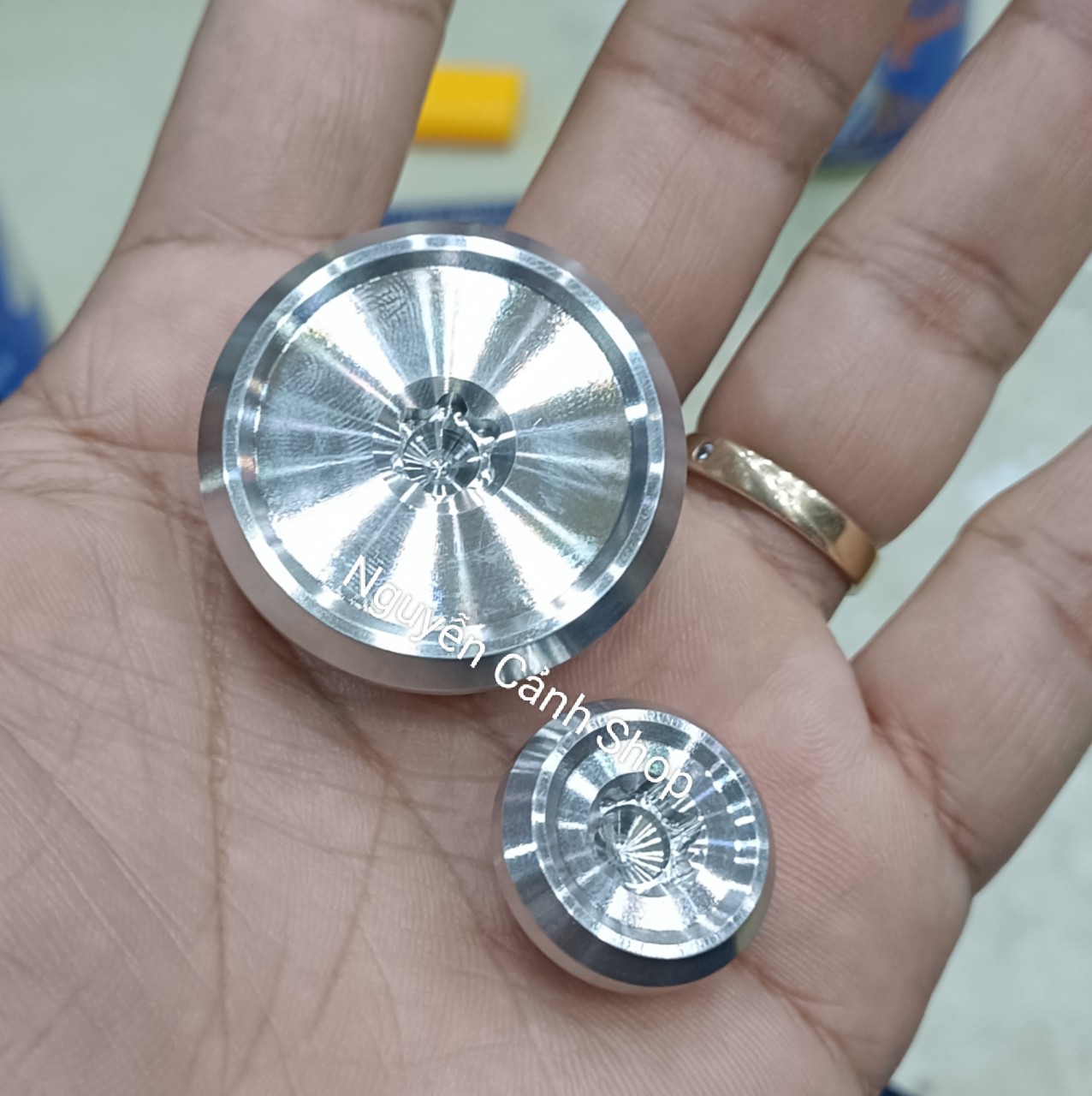 Ốc mâm lửa Wave Dream inox 304 sáng lấp lánh