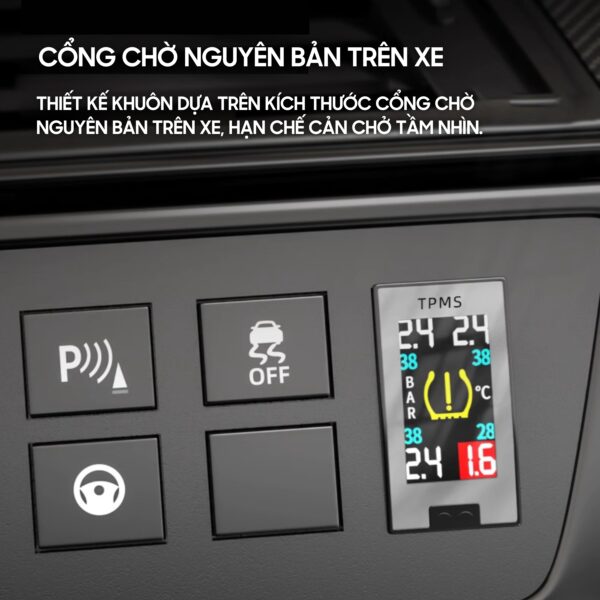 Cảm biến áp suất lốp Lifepro L633H