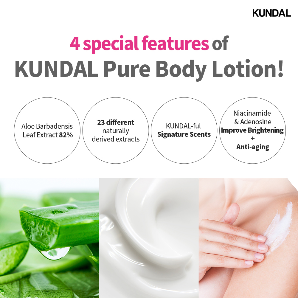 [KUNDAL] MUA 1 TẶNG 2 - Kem dưỡng ẩm cho cơ thể dung tích 500ml