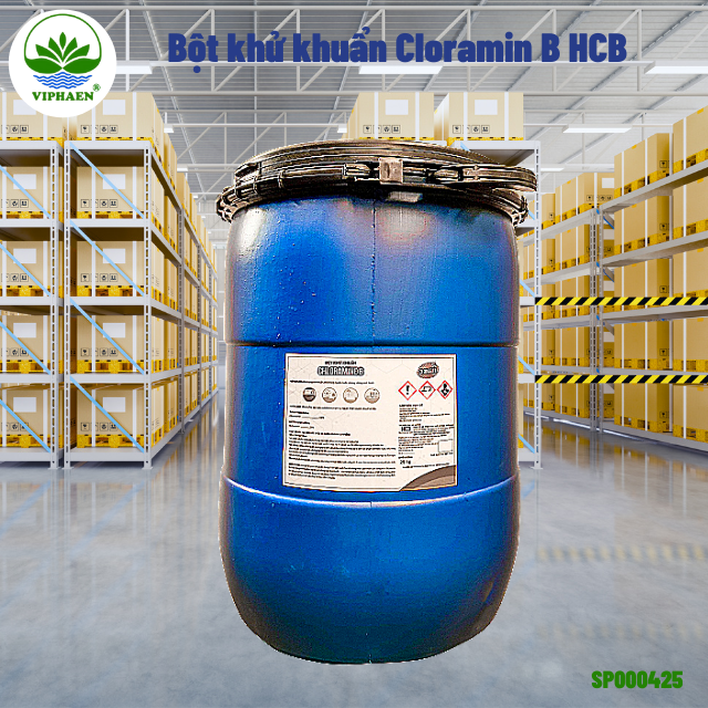 Cloramin B Việt Nam 25% Clorabee HCCB ( THÙNG 25KG)