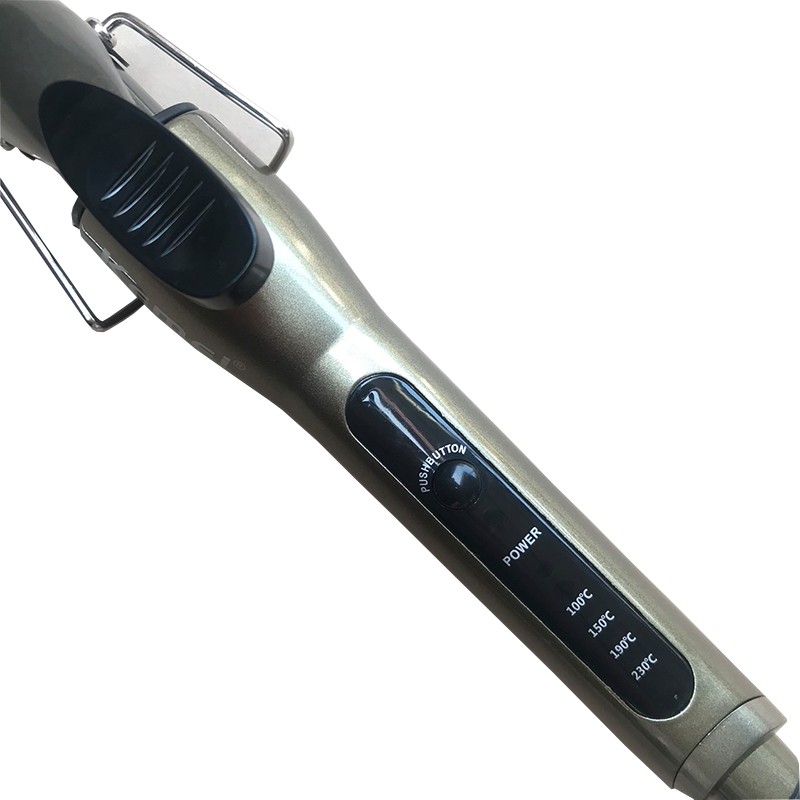 Máy làm xoăn tạo sóng lọn 2,2cm kèm 4 mức chỉnh nhiệt Kemei 9942