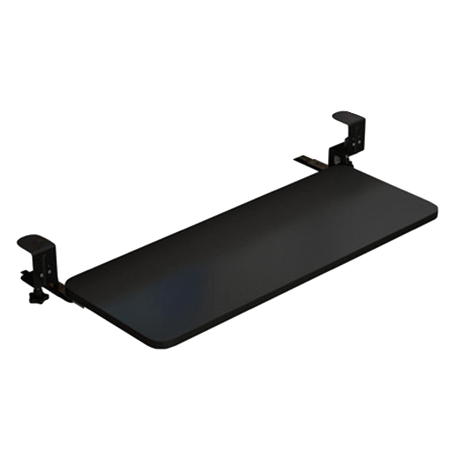 Keyboard Tray Under Desk Save Space adjustable for Typing Desktop