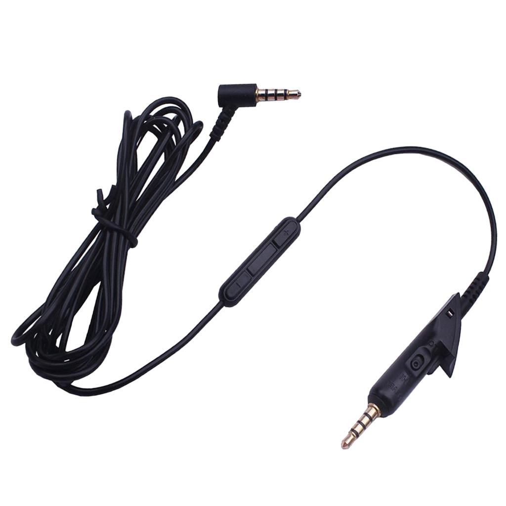 Replacement Headphone Cable With Microphone For Bose QC15 QC2 Headphone