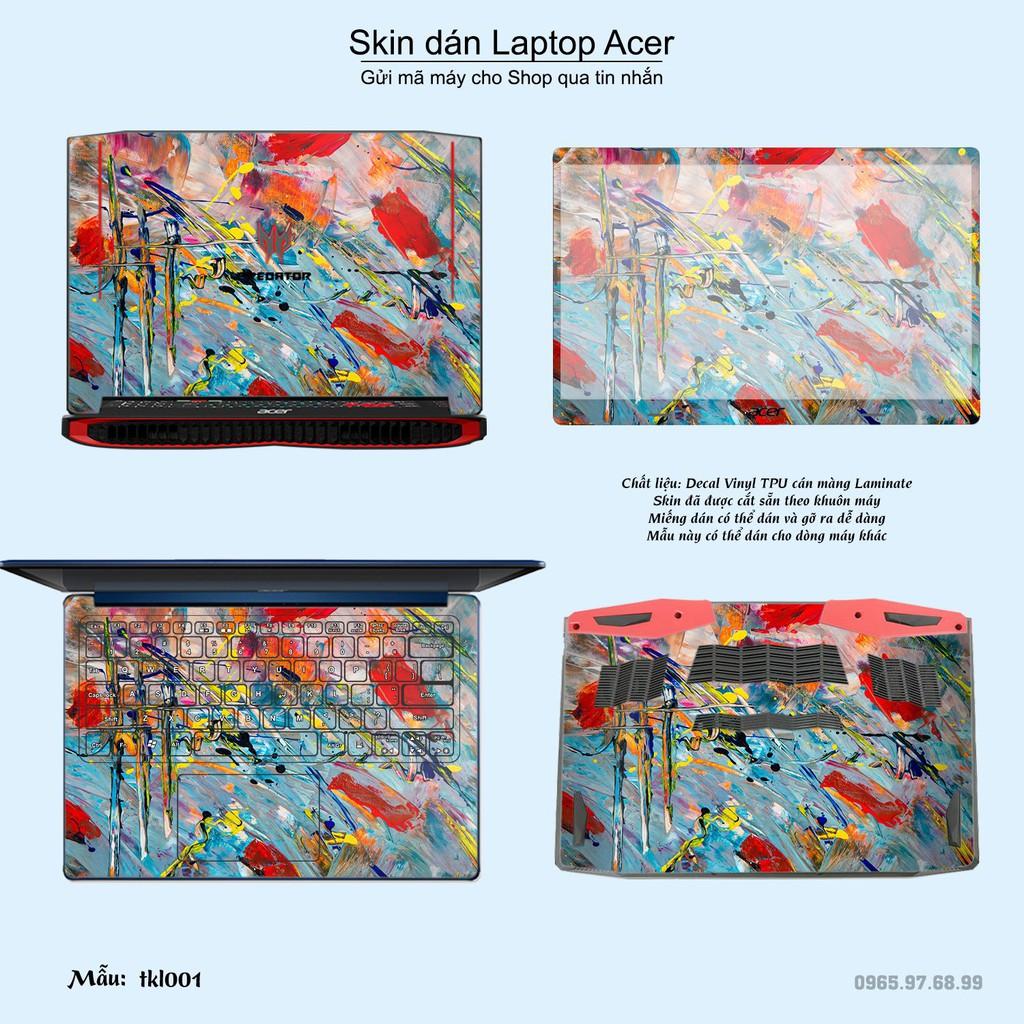 Skin dán Laptop Acer in hình thiết kế (inbox mã máy cho Shop