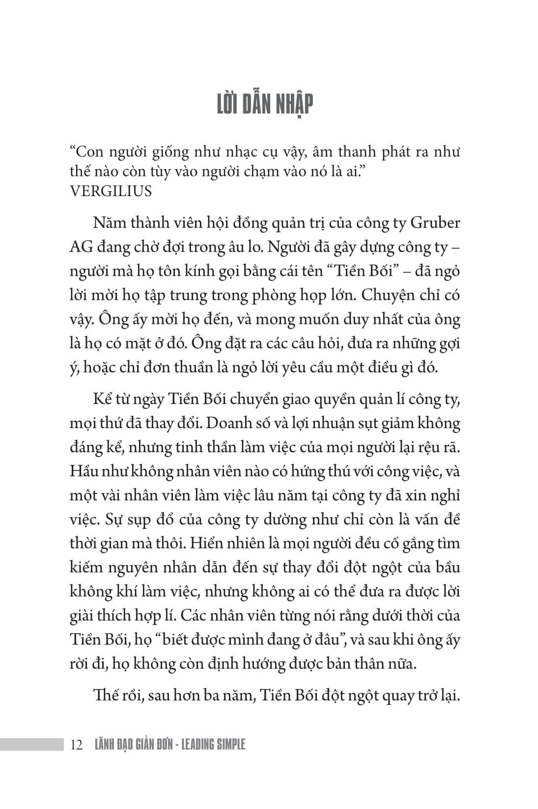 Lãnh Đạo Giản Đơn - Leading Simple