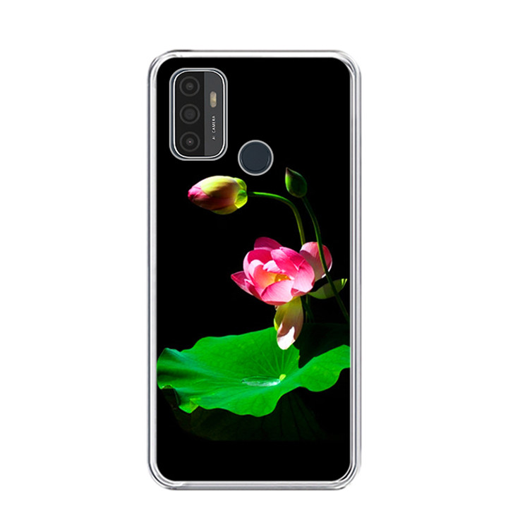 Ốp lưng dẻo cho điện thoại OPPO A53 2020 – 0221 LOTUS01 – Hàng Chính Hãng