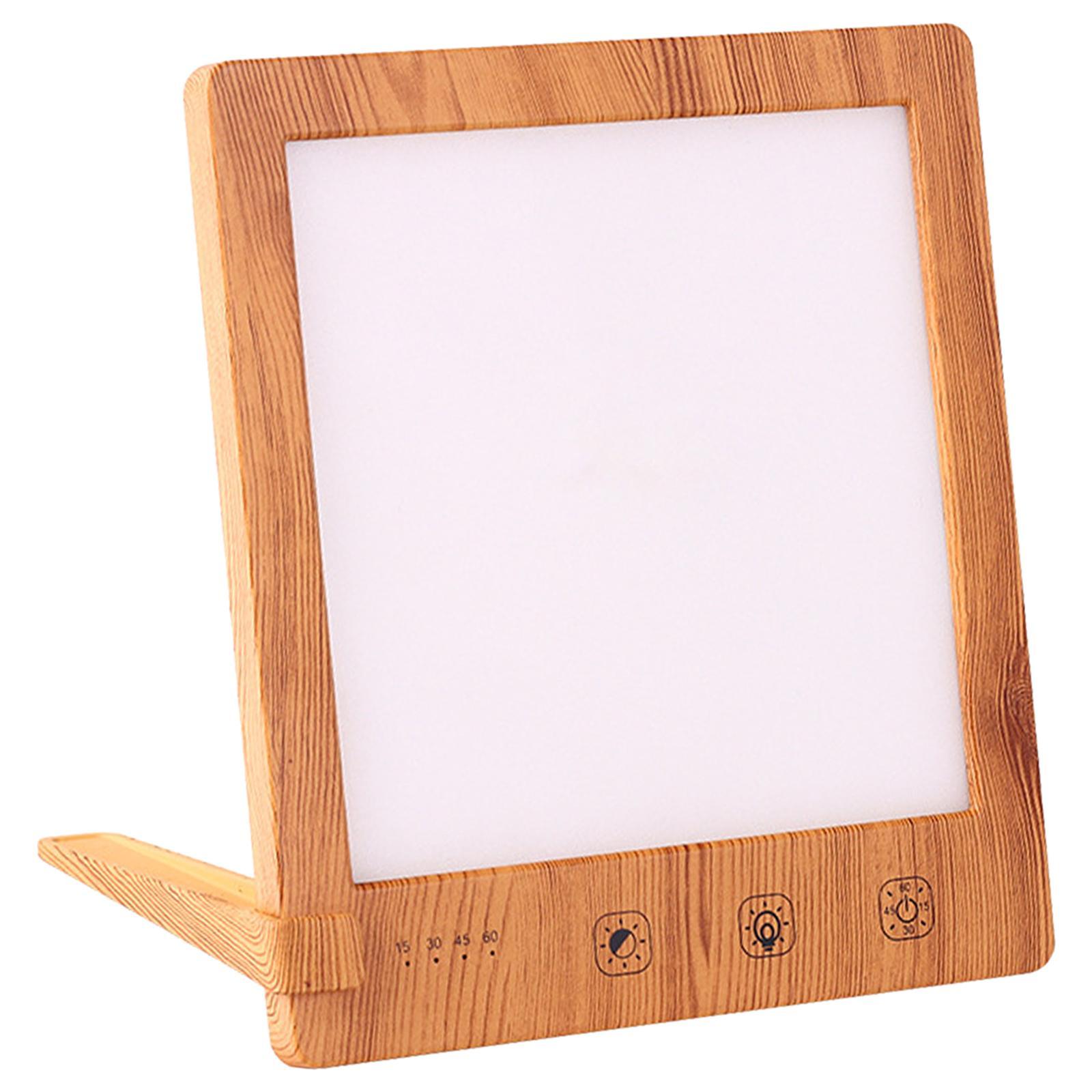 Sad Light Therapy Lamp 10000 Lux UV Free Adjustable Brightness Touch Control