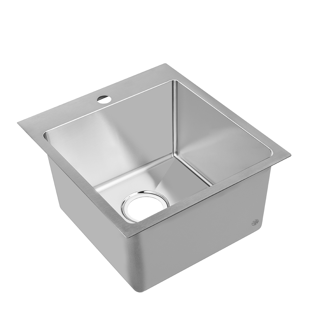 Chậu Rửa Chén 1 ngăn inox 304 BRODA 50x45