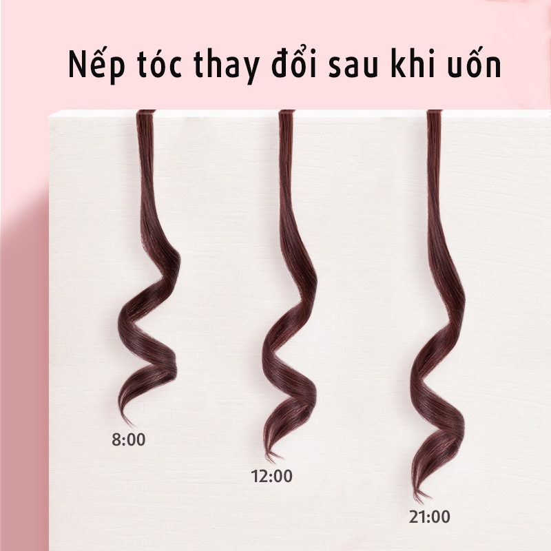Máy ép thẳng & uốn xoăn VIVID&VOGUE®️ VAV055A, máy làm xoăn trục 32mm, máy ép tóc chỉnh nhiệt độ dành cho mọi loại tóc