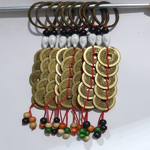 Móc khóa 5 đồng tiền & 3 đồng tiền xu