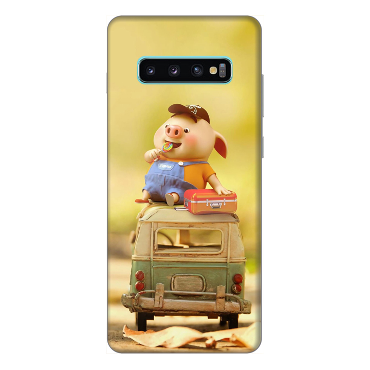 Hình ảnh Ốp lưng điện thoại Samsung S10 Plus hình Heo 