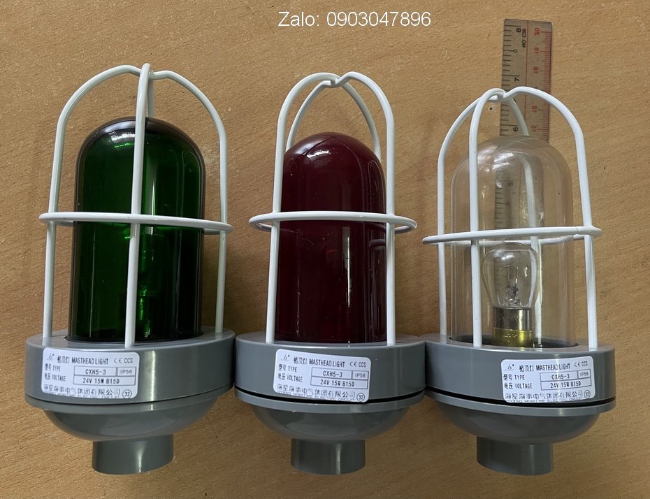 Đèn tín hiệu hành trình tàu sông, sà làn CXH5-3