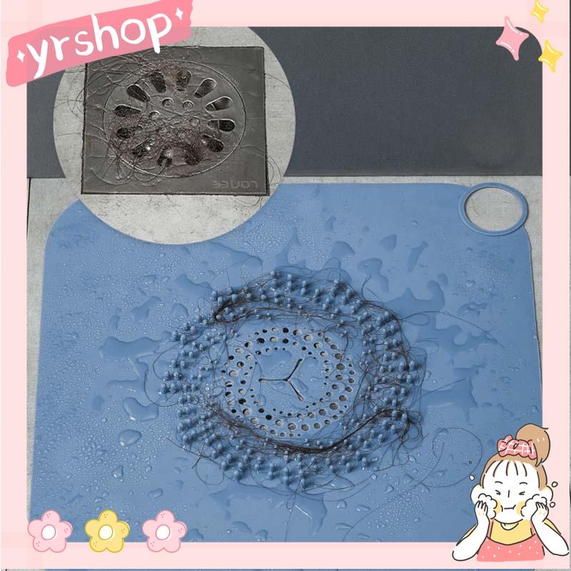 Nắp Silicone Lọc Rác Chống Tắc Nghẽn Lỗ Thoát Nước Cho Nhà Bếp / Phòng Tắm