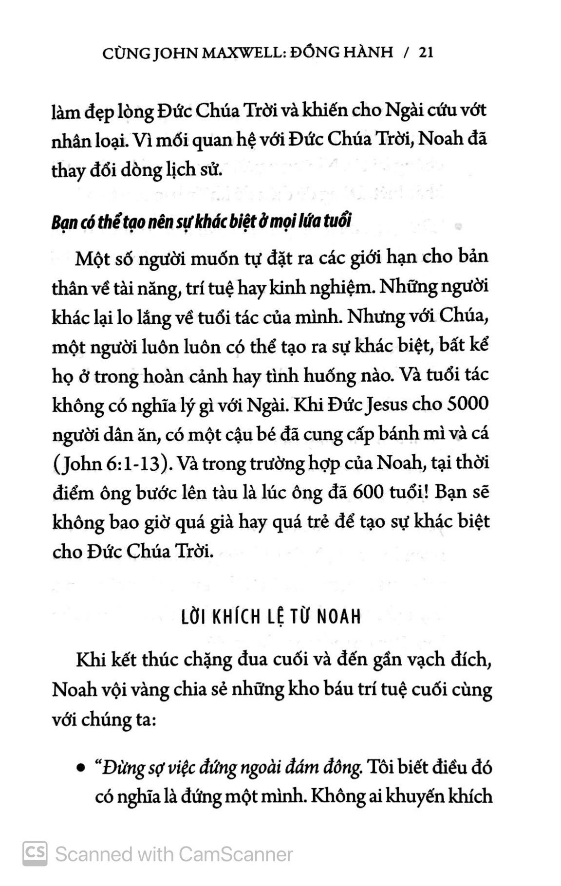 Sách Cùng John Maxwell Đồng Hành ( Đồng Hành Cùng Vĩ Nhân (Tái Bản) )