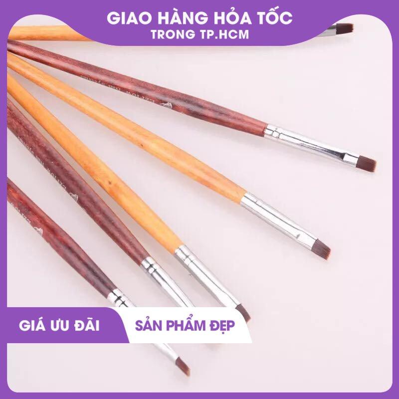 cọ bản đắp gel thân gỗ 0251