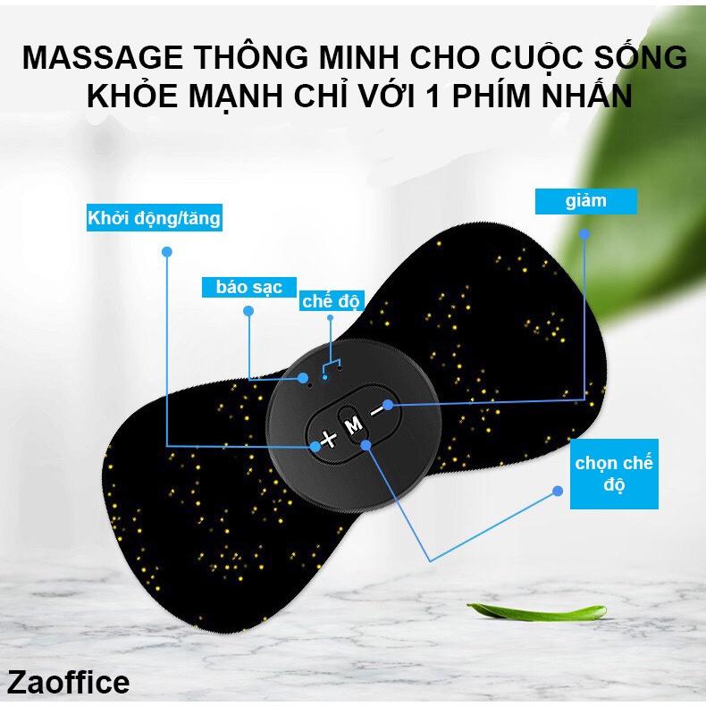 Máy massage dán toàn thân thông minh -Matxa xung điện công nghệ Nhật Bản