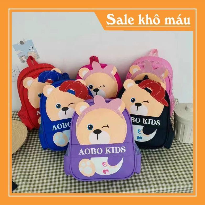 Balo Cho Bé ️Free Ship ️Balo Hình Con Gấu Ngộ Nghĩnh Cho Bé Mầm Non.
