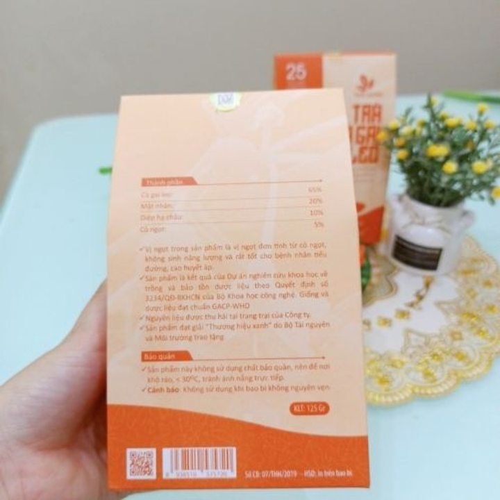 Combo 07 Hộp Trà Cà gai leo Thái Hưng 25 túi lọc x 05g - Mát gan, giải độc, giải rượu, giảm mụn nhọt