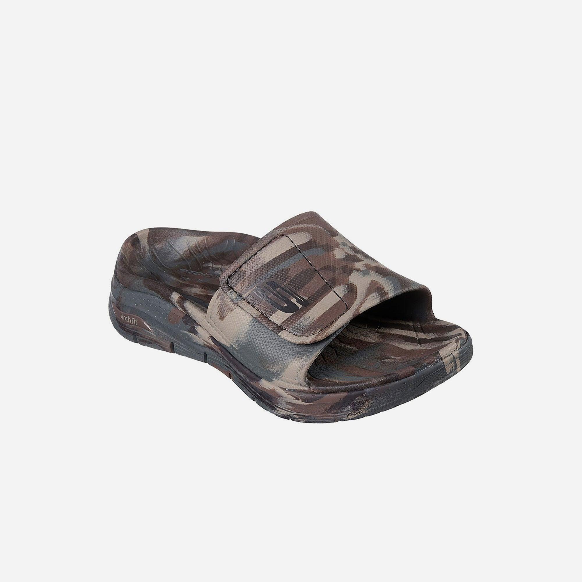 Dép thời trang nam Skechers Arch Fit Foamies - 243170-CAMO