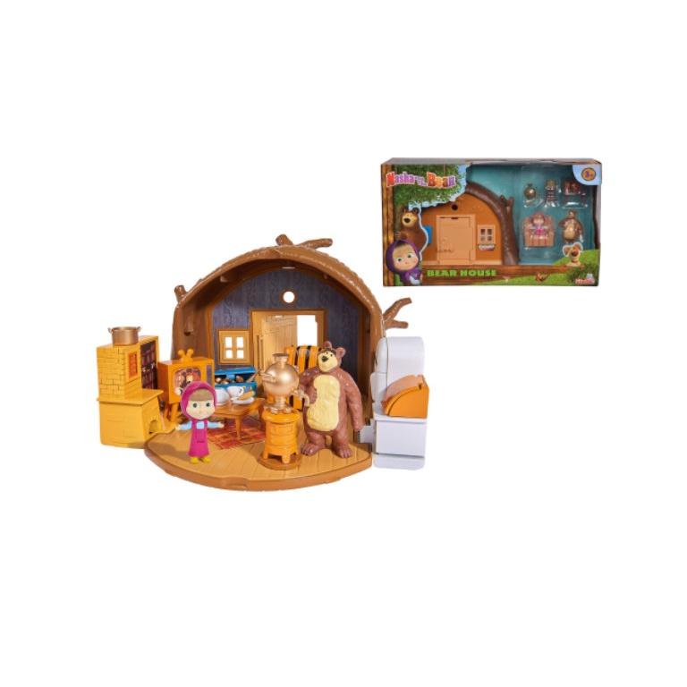 Đồ Chơi Ngôi Nhà Gấu MASHA AND THE BEAR Masha Playset &quot;Bear's House&quot;