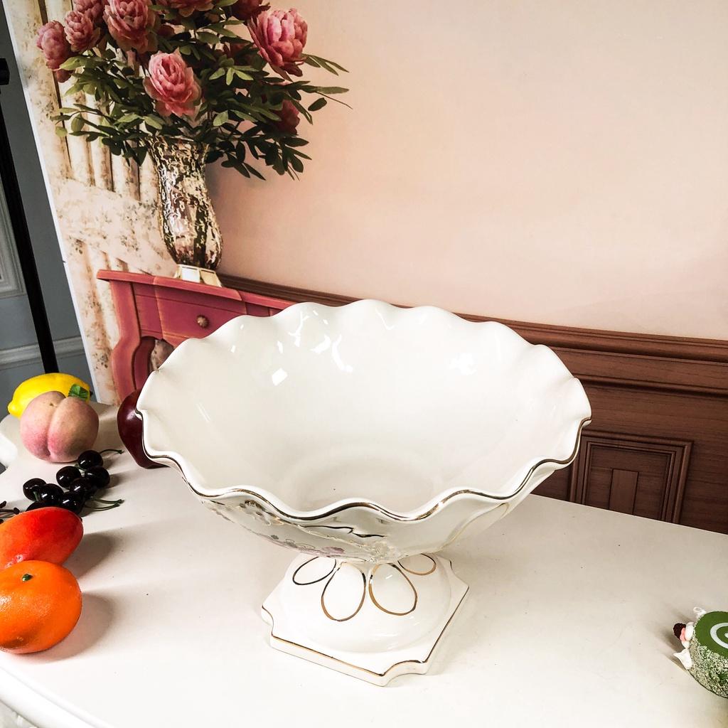 Đĩa quả Tân Cổ Điển Tối Giản Sang Trọng Cbsale-DQ16