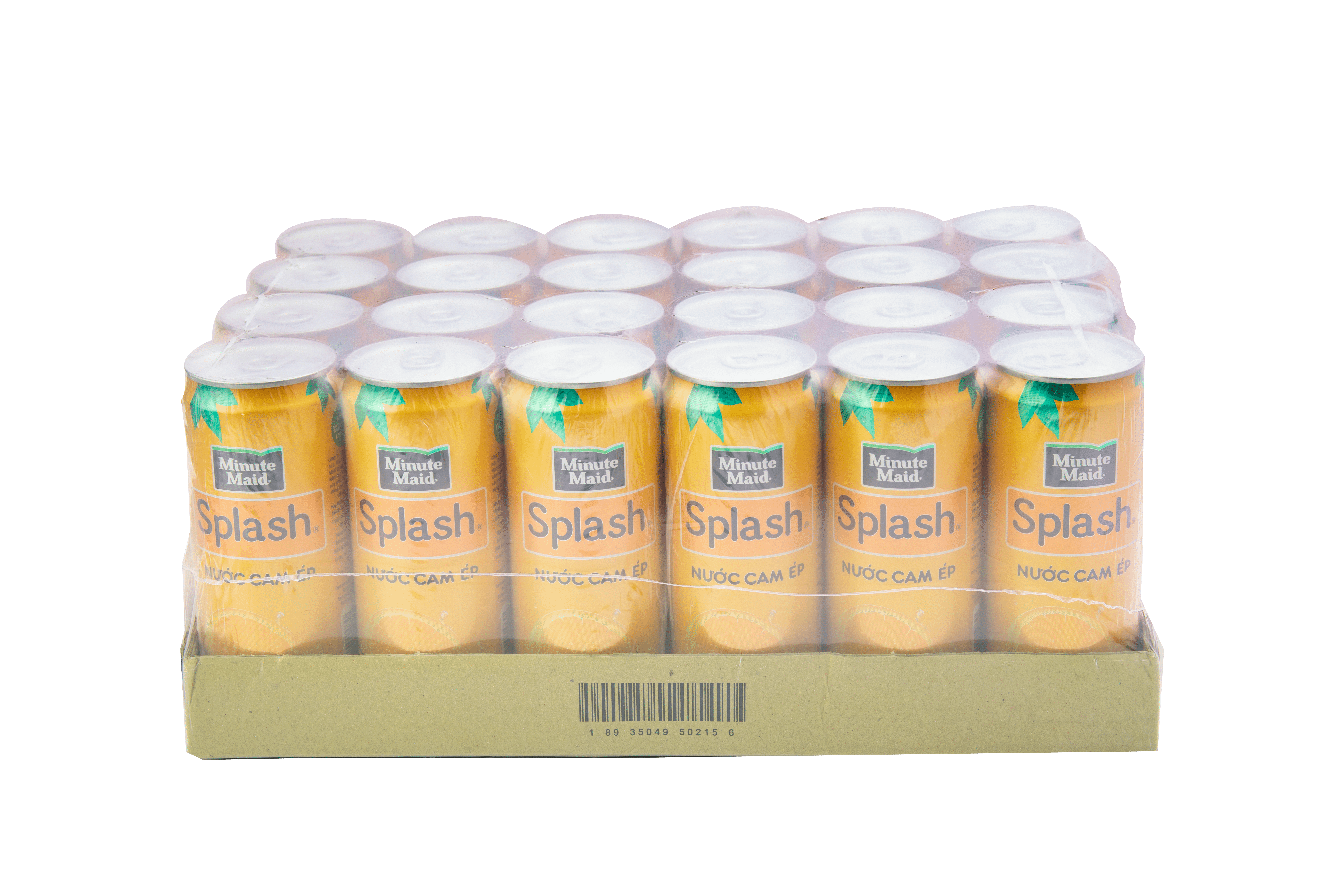 Thùng 24 Lon Minute Maid Splash (320mlx24)