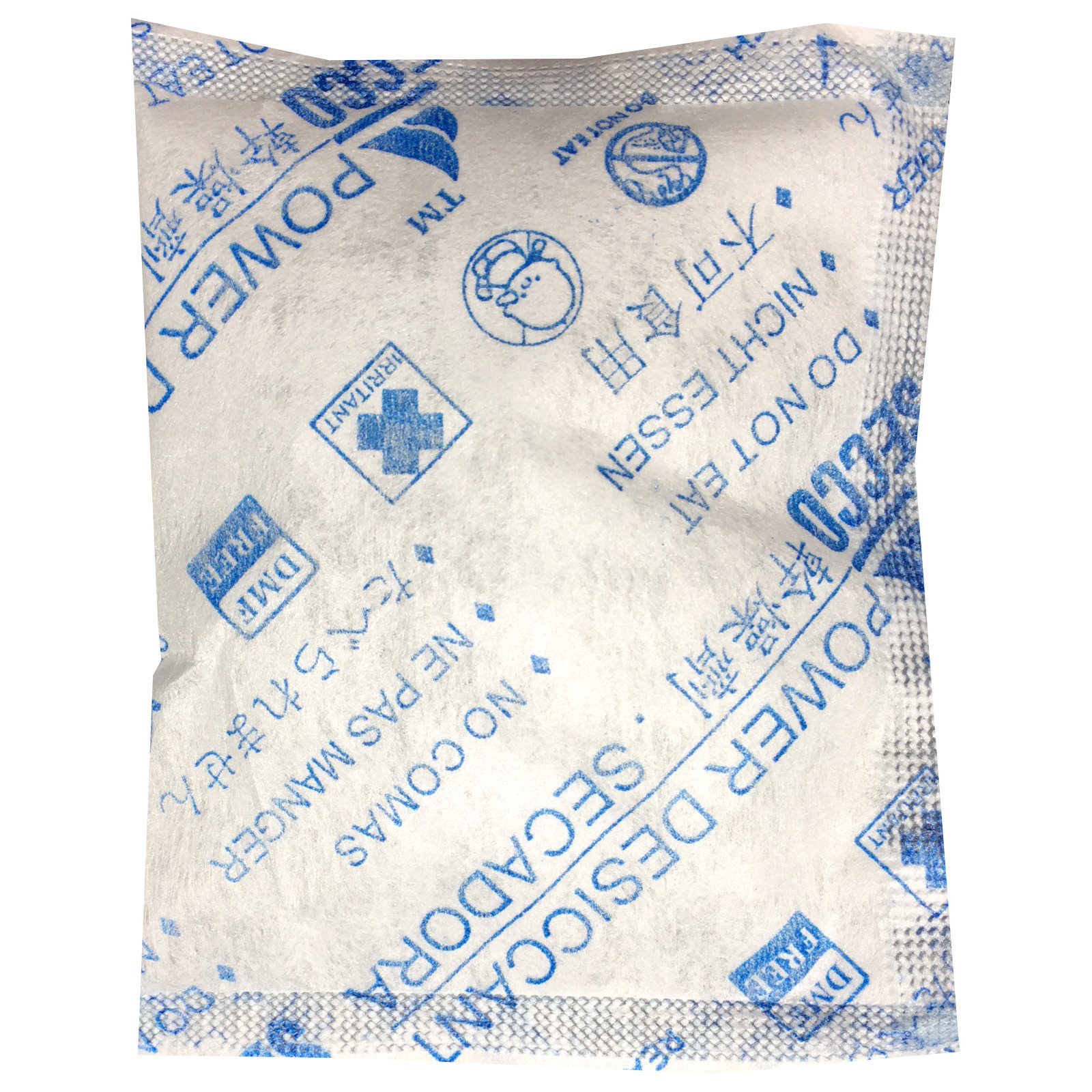 Gói hút ẩm Secco silica gel 20gr (gói 50 túi)- bảo quản hàng hóa, thuốc, thực phẩm, đồ gỗ, khô không ẩm móc - Chính hãng - Vải trắng - Chữ to xanh 2 mặt.