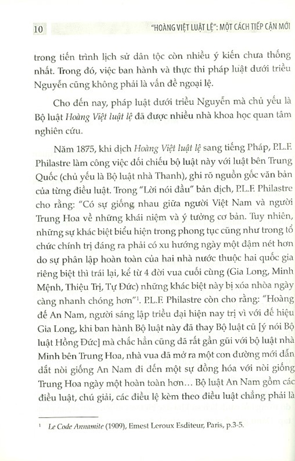 Hoàng Việt Luật Lệ - Một Cách Tiếp Cận Mới