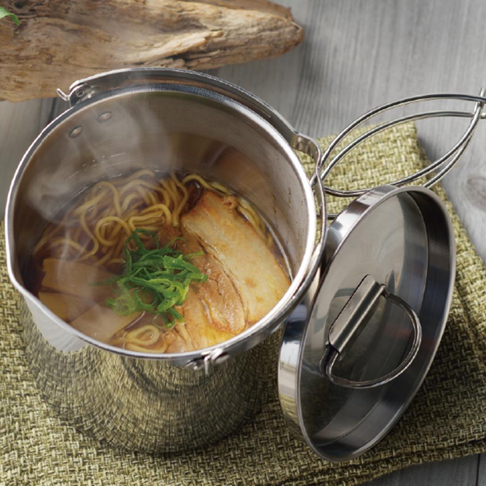 5pcs Camping Cookware Set Outdoor Portable Picnic Cookware Kit Stainless Steel Travel Tableware Cooking Accessory