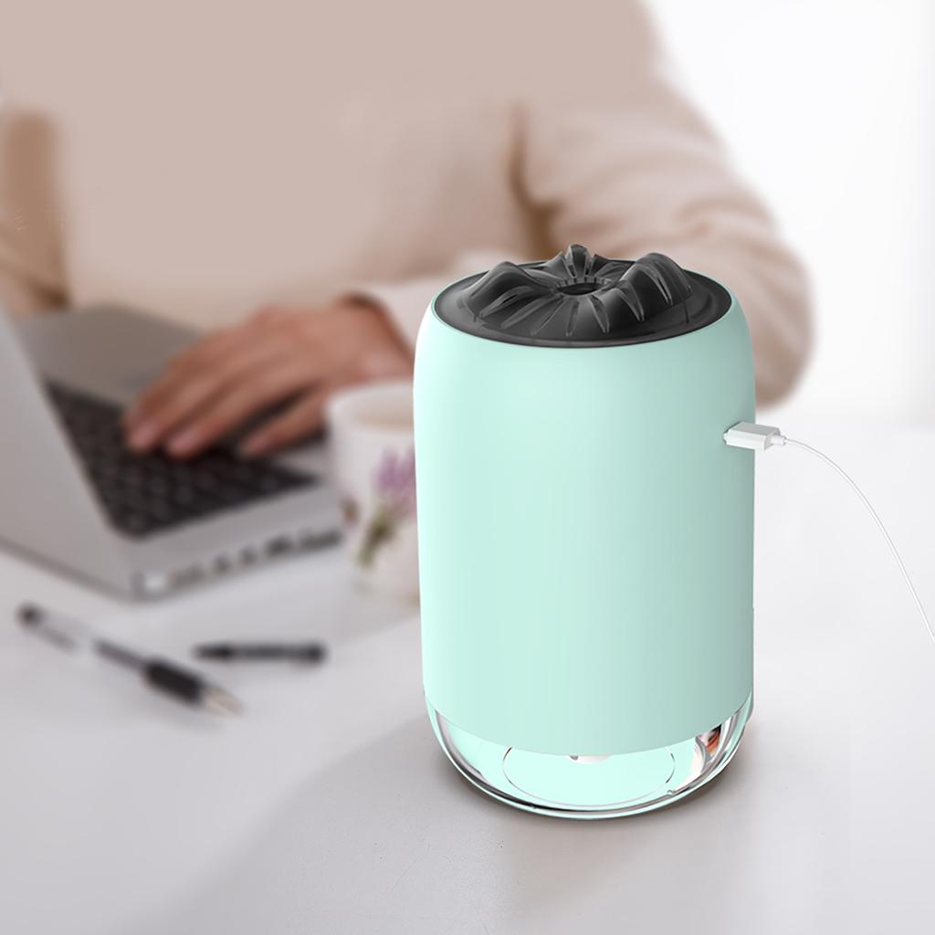 Essential Oil Diffuser LED Night Lamp Mini for Home Spa Car Office White