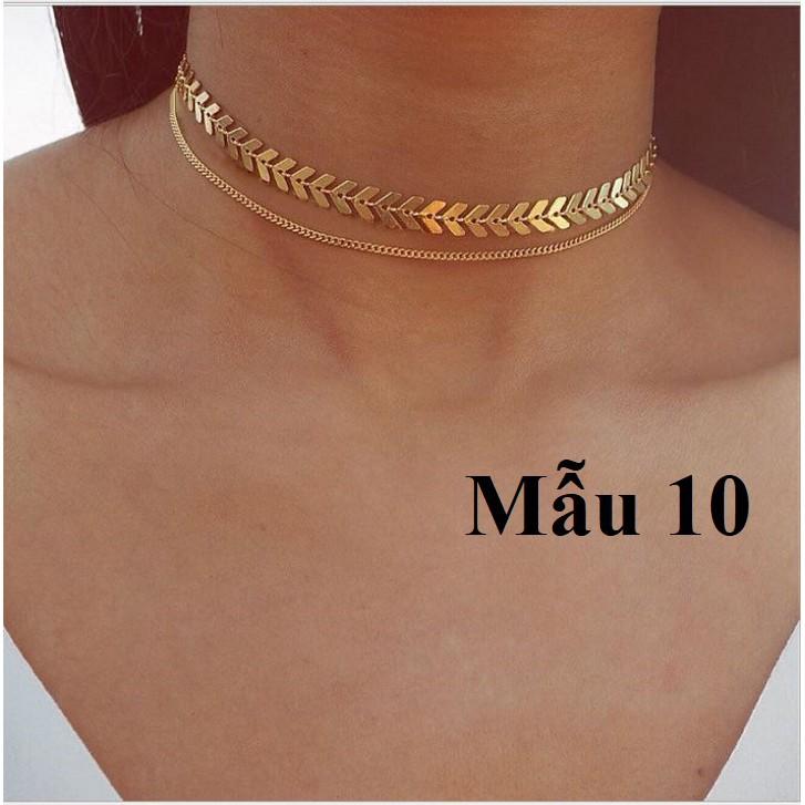 10 mẫu Chocker da - Vòng cổ hot trend