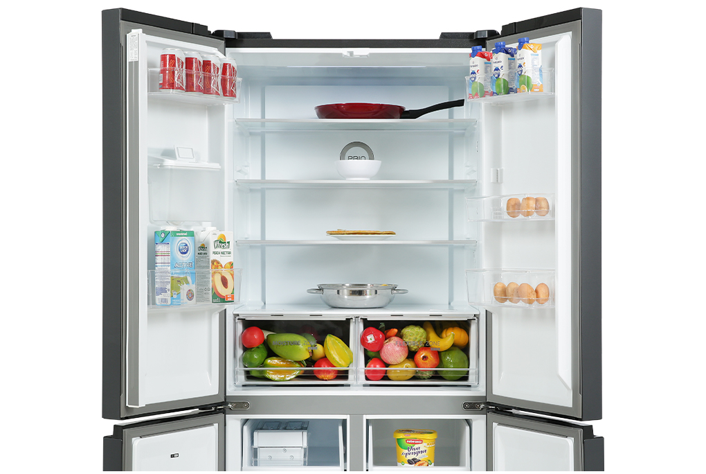 Tủ lạnh thông minh Toshiba GR-RF605WI-PMV(06)-MG - HÀNG CHÍNH HÃNG (CHỈ GIAO HCM)