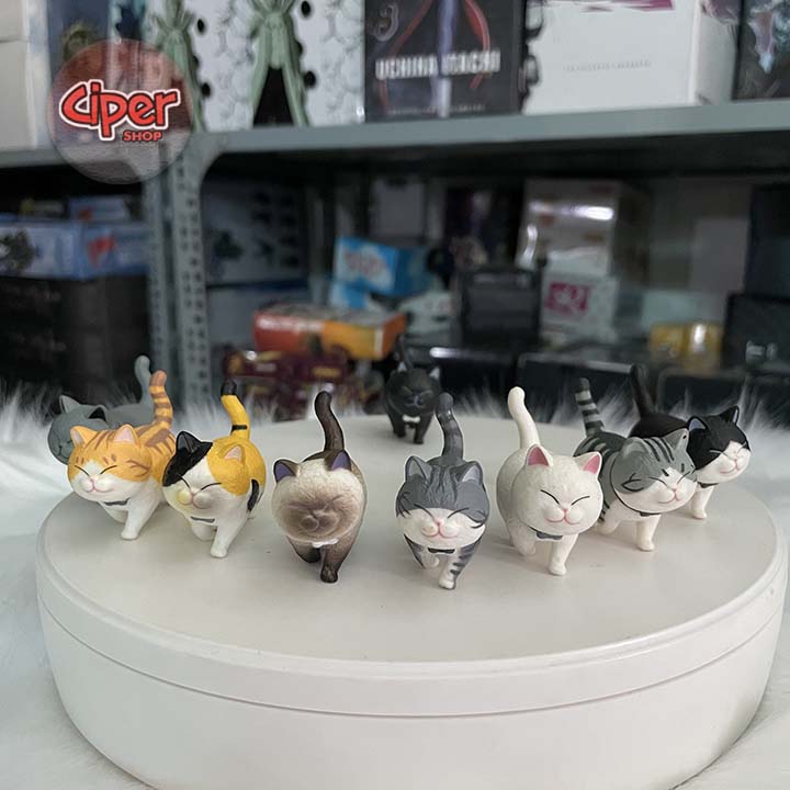 Bộ 9 mô hình Mèo Munchkin - Figure Action Cat