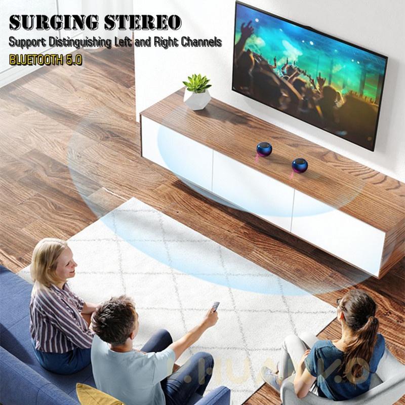 Loa Bluetooth Không Dây mini Chất Liệu Kim Loại Mạ Vàng Màu Sắc