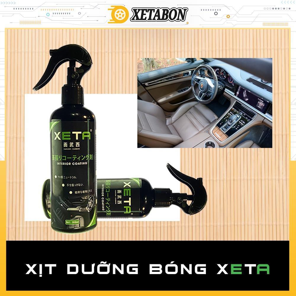 Chai xịt dưỡng nội thất ô tô XETA, công nghệ nhật bản hương thơm tự nhiên không hóa chất, nội thất xe bền đẹp như mới