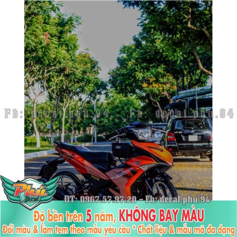 Tem rời Exciter 150 Cam đen Sniper