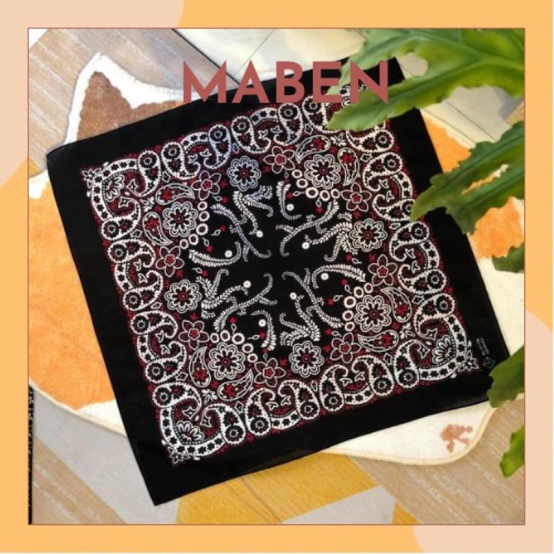 Khăn bandana cotton size 55x55cm