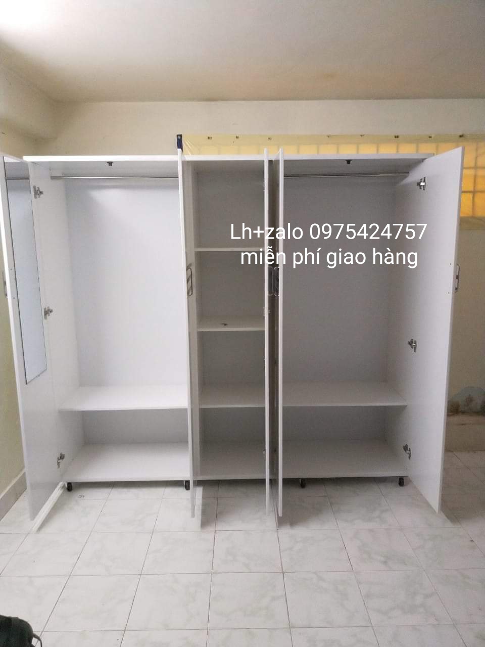 Tủ nhựa đài loan 5 cánh