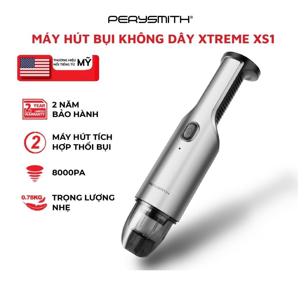 Máy hút bụi ô tô cầm tay không dây PerySmith Xtreme XS1 - Hàng chính hãng