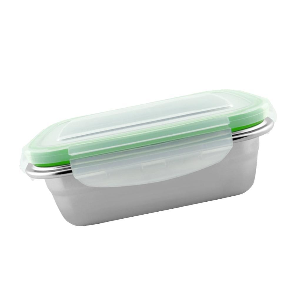 Food Preservation Box Meal Prep Containers 1800ml + Durable Steamer Basket