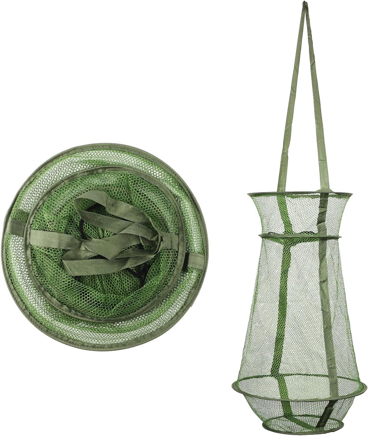 Lưới đánh cá Bẫy cá g cá có thể gập lại Giỏ câu cá để đựng mồi Tôm càng Cua Cá tuế hun khói Tôm hùm