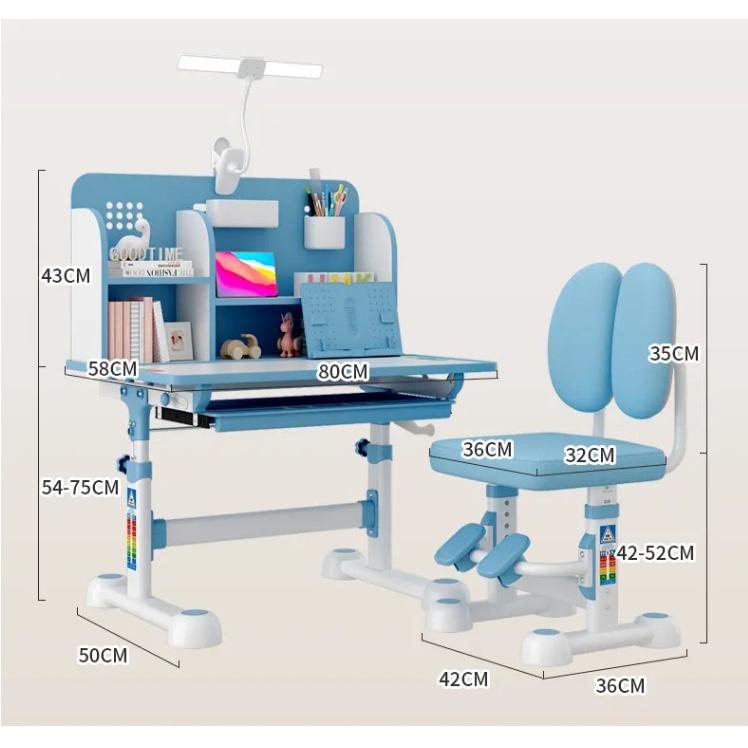 BỘ BÀN GHẾ HỌC SINH A16+ CHỐNG CẬN CHỐNG GÙ KÈM QUÀ TẶNG.
