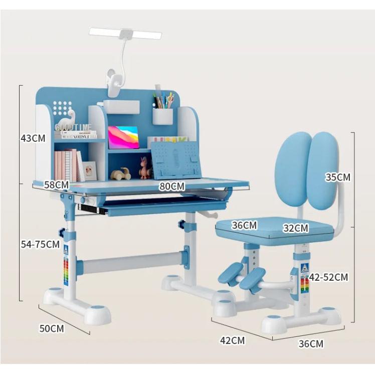 BỘ BÀN GHẾ HỌC SINH A16+ CHỐNG CẬN CHỐNG GÙ KÈM QUÀ TẶNG