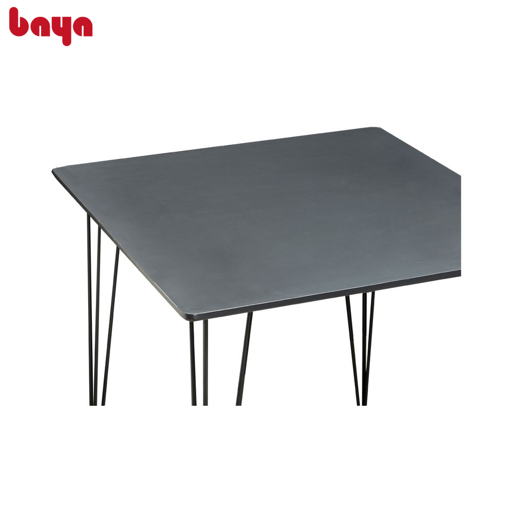 Bộ Bàn Ăn 2 Ghế BAYA VERONA Bề Mặt Chất Liệu Gỗ Ván Ép Bền Đẹp Khung Kim Loại Vững Chãi 6000271