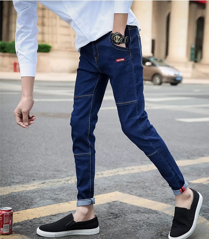 Quần jeans nam dáng baggy trẻ trung, thời trang phong cách trẻ