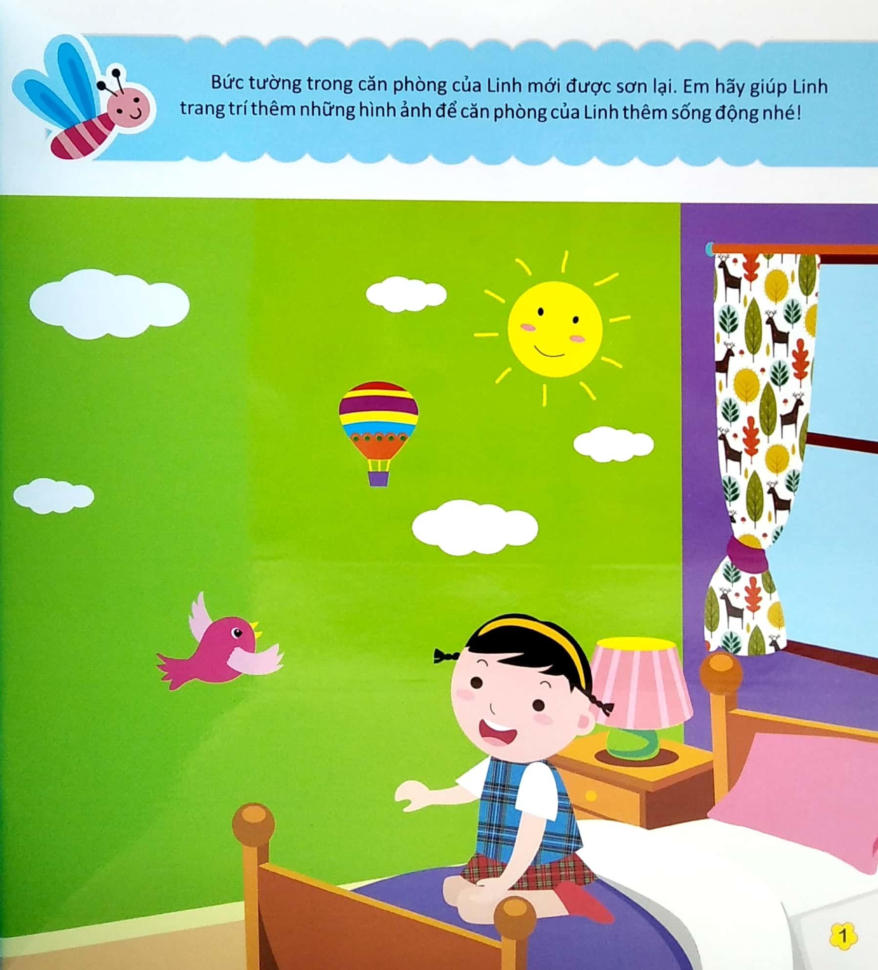 Sticker Bóc Dán Thông Minh - Phát Triển Chỉ Số Sáng Tạo - Tập 1