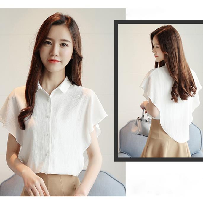 Áo sơ mi công sở nữ kiểu Hàn Quốc