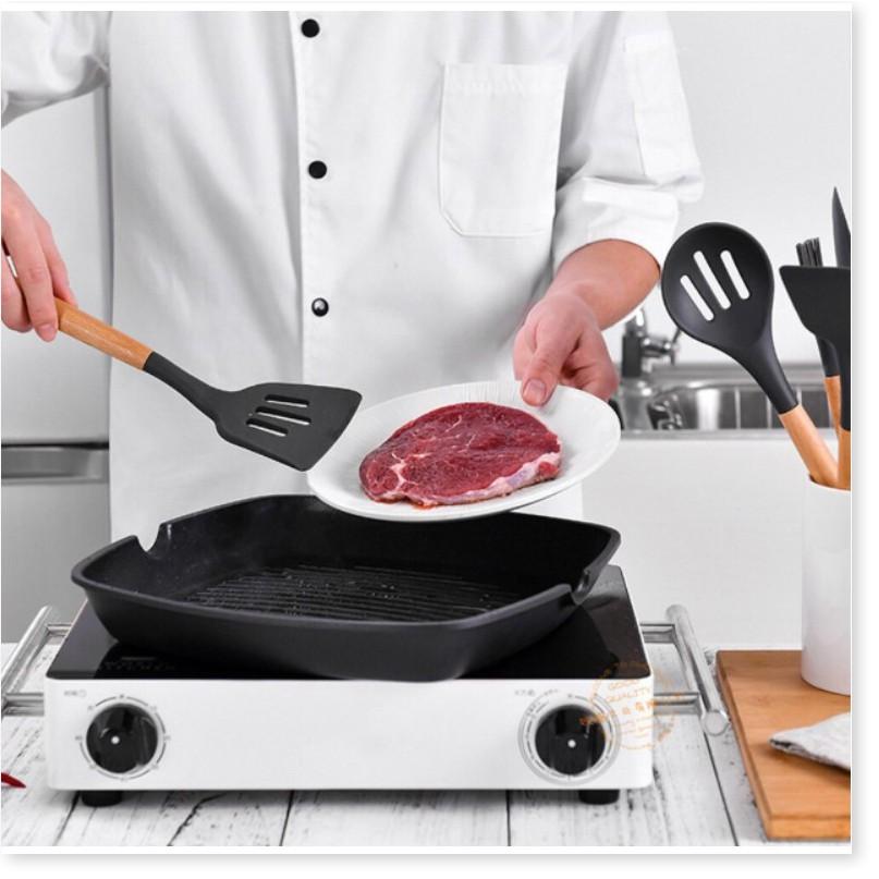 Dụng cụ nấu ăn bằng tre 8 món chuẩn đầu bếp