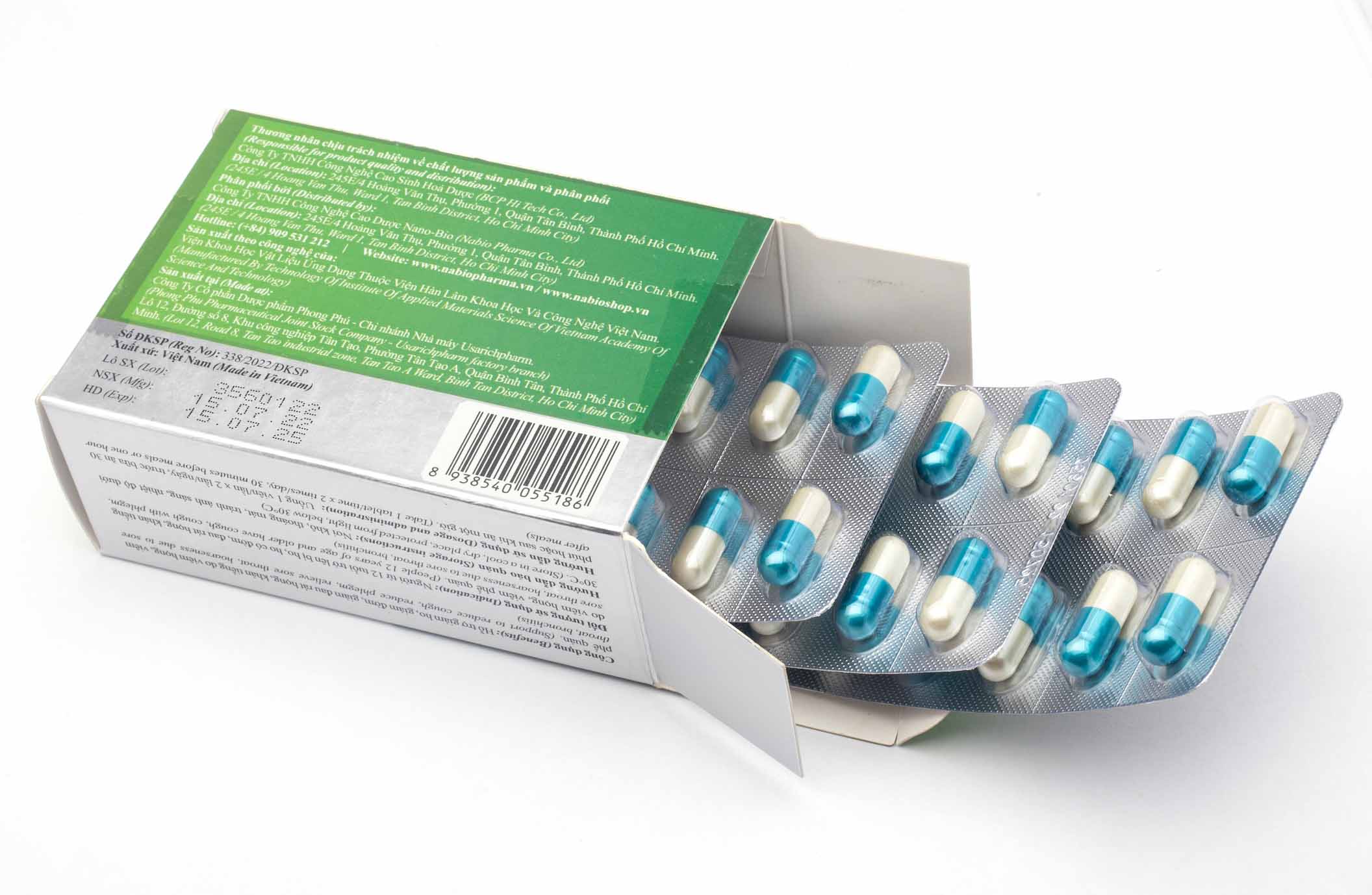 TPBVSK Nano Anpacov - bảo vệ và tăng cường sức khoẻ hệ hô hấp