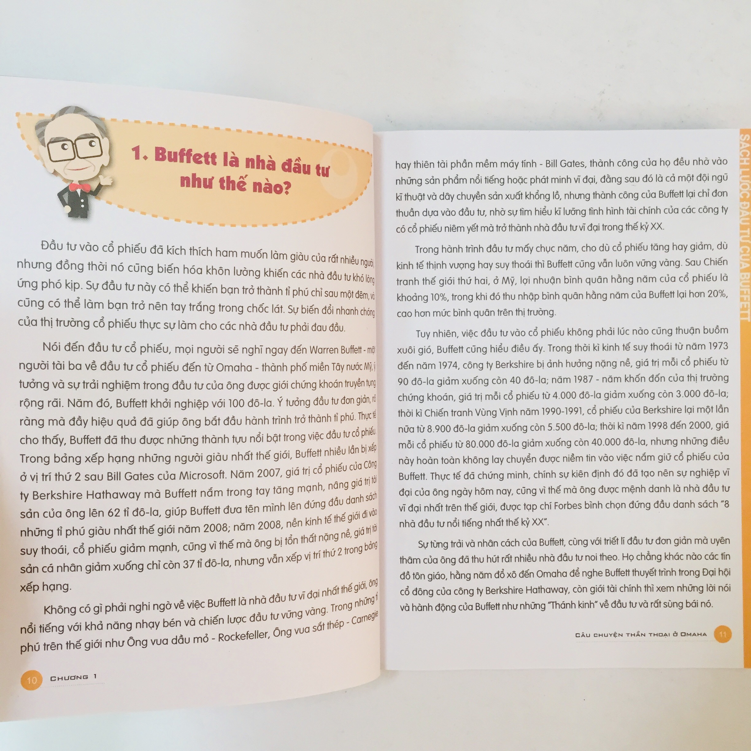 Sách Lược Đầu Tư Của W.Buffett có bookmark